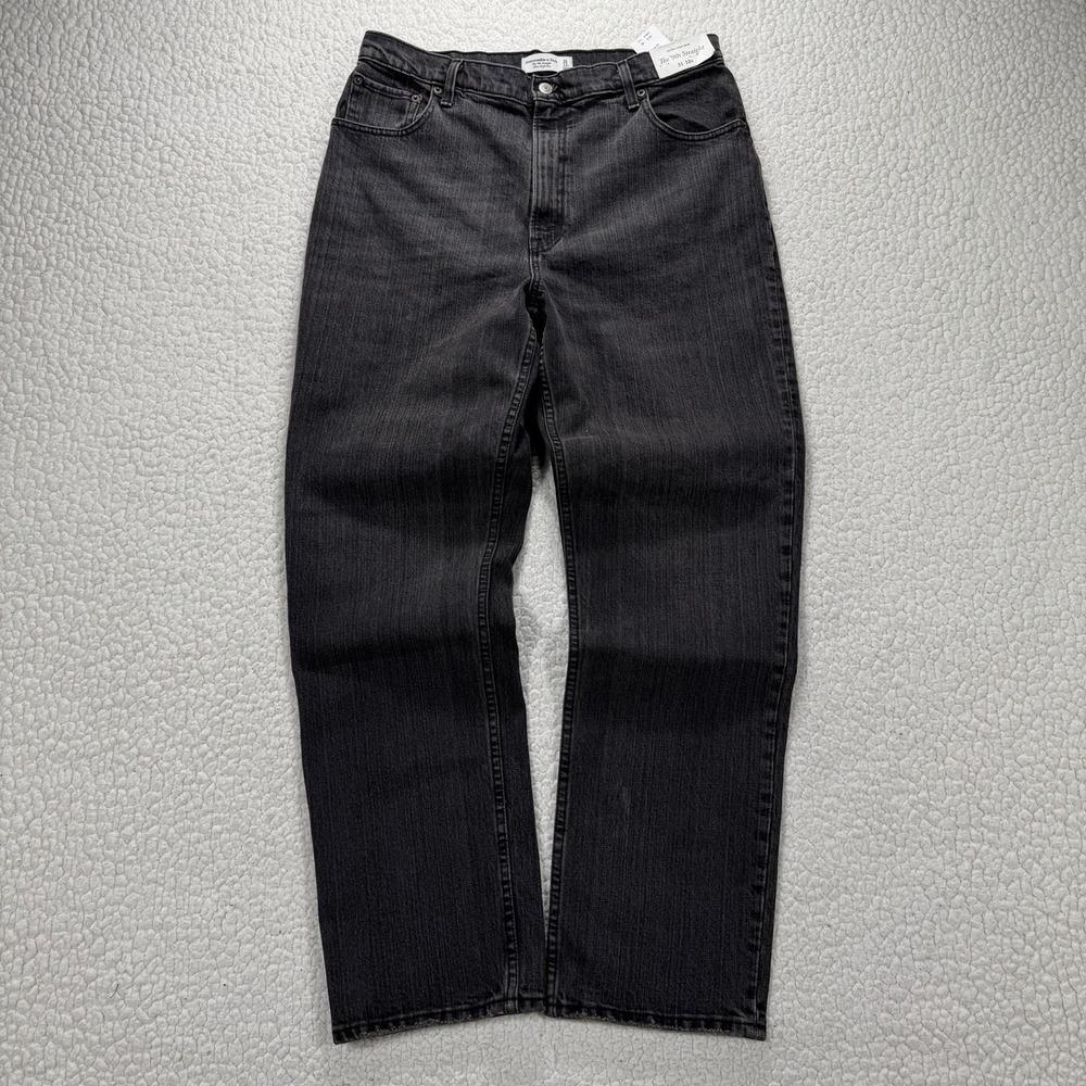Abercrombie 90s Straight Jeans Women's 31 (33x30.5) Streetwear Grunge Casual Y2K